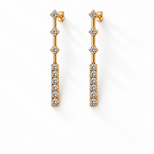 pendientes largos diamantes web